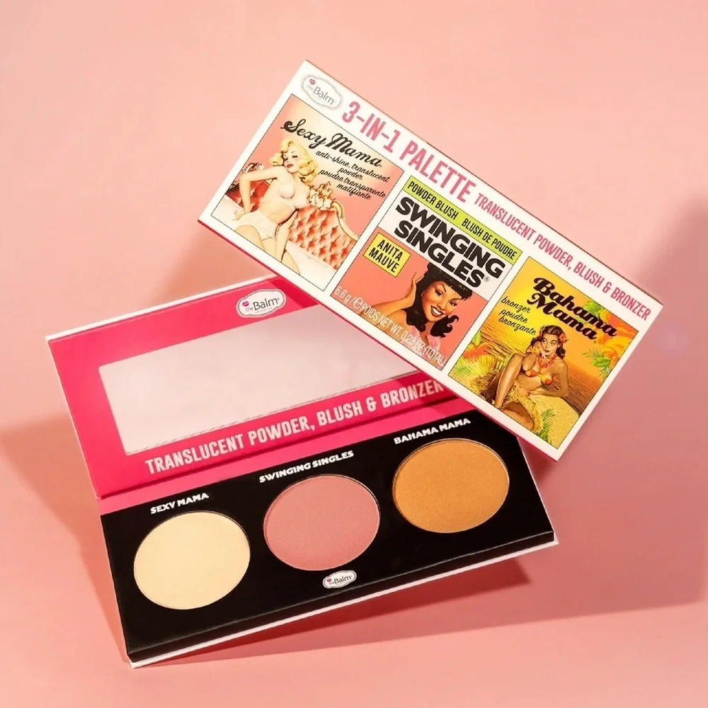 NWT theBalm 3-In-1 Palette Trio